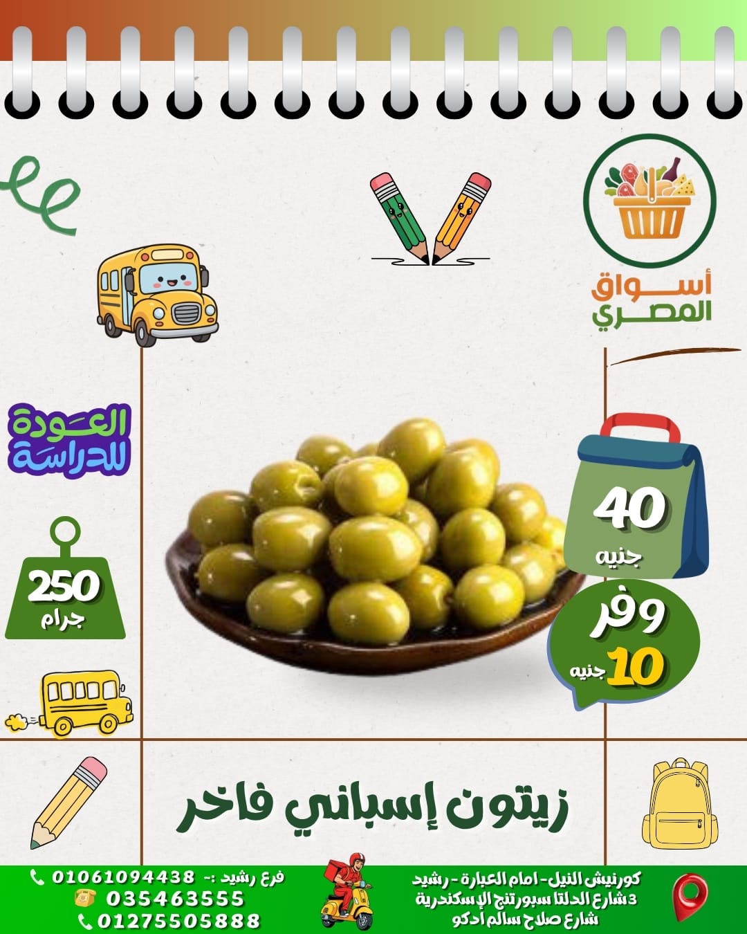 زيتون اسباني فاخر
